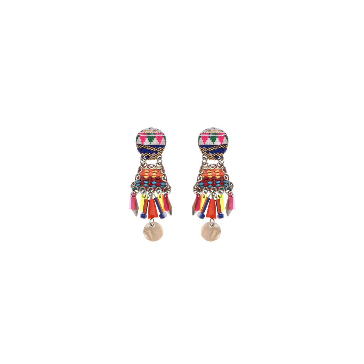 African Dance Set, Boho Earrings, Lightplay