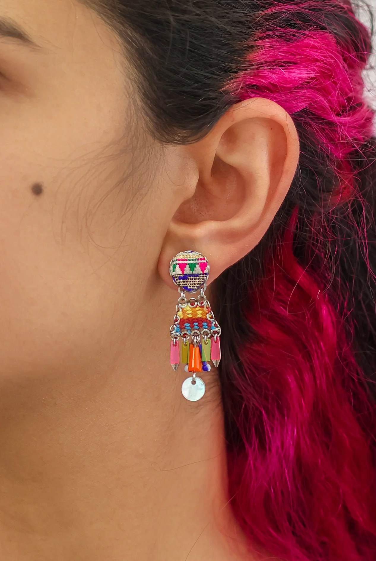 African Dance Set, Boho Earrings, Lightplay - Image 2