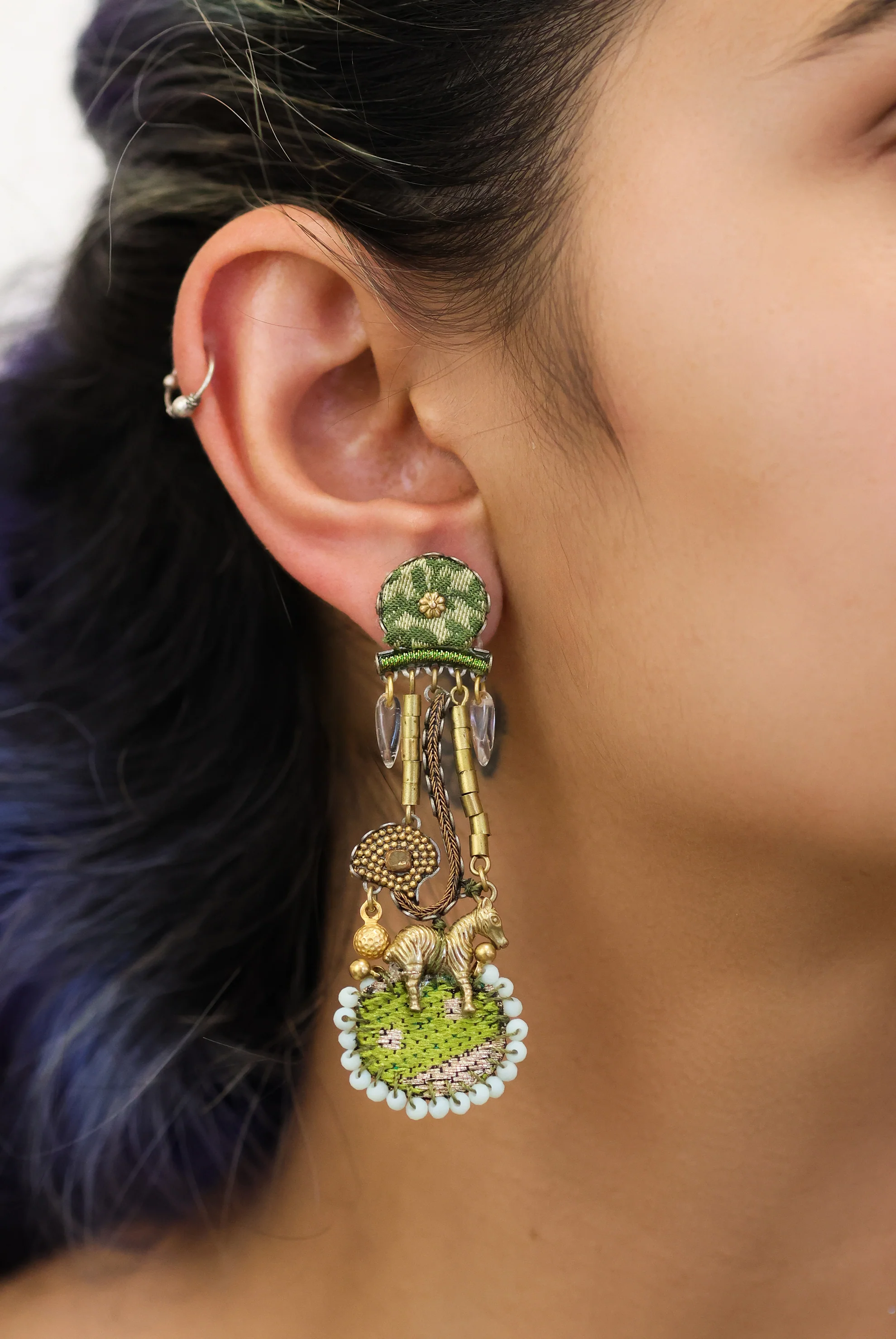 Artistic  Earrings Utopian Dream Set, Sylvia - Image 2