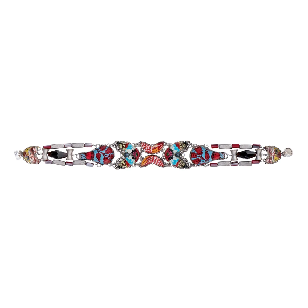 Autumn Aurora, Stone Rose Bracelet