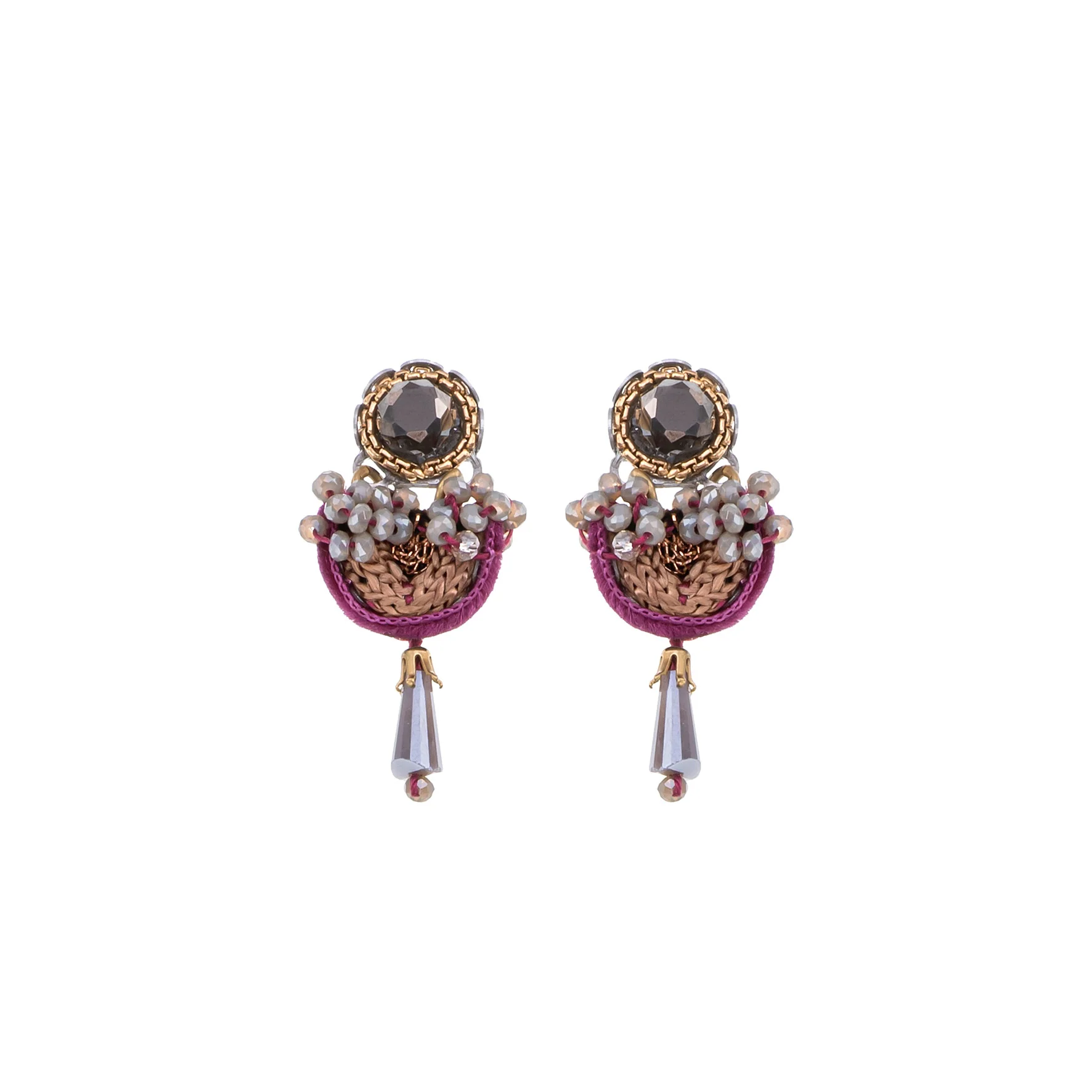 Berry Blush Set, Tawna Earrings