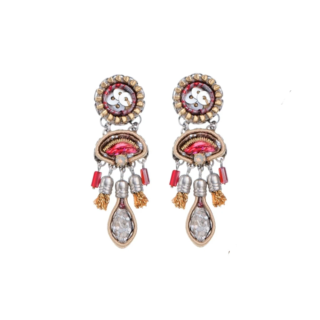 Birch, Smile Earrings