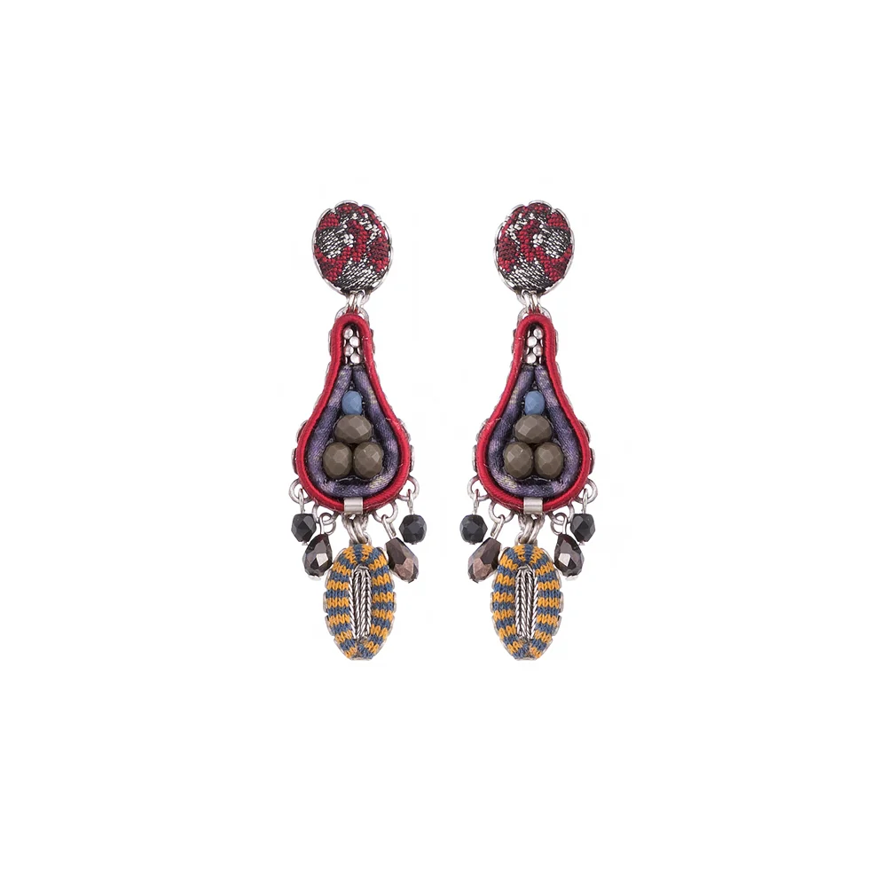 Black Karma, Teardrop Earrings