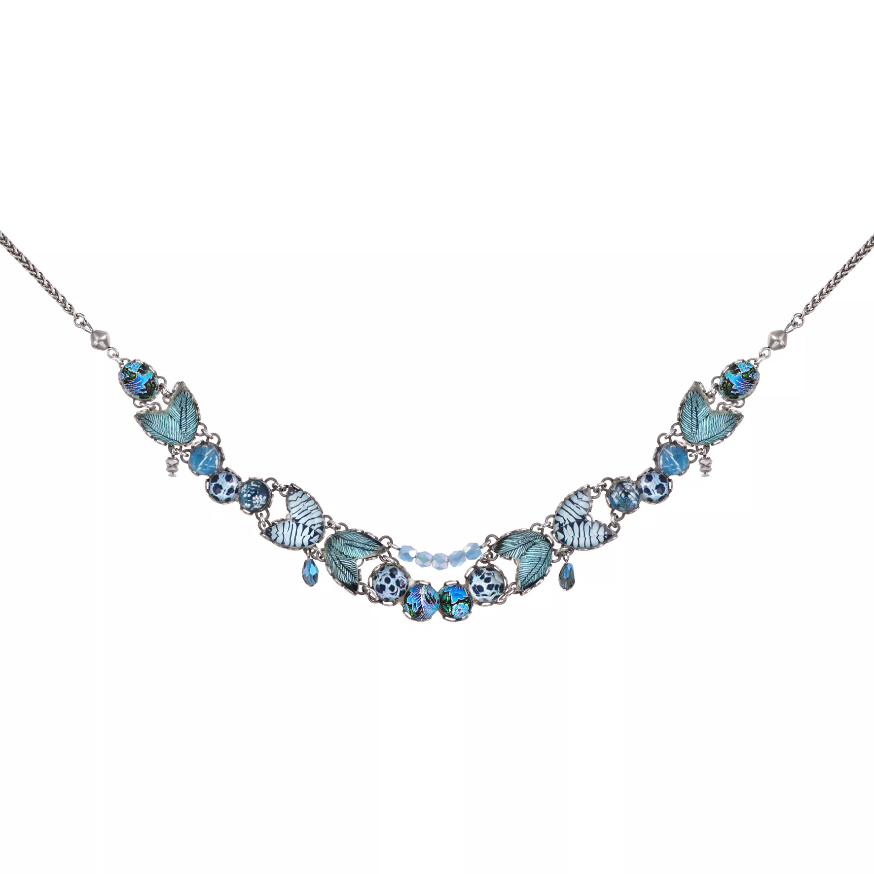 Blue Cassual Necklace Deep Sea Set, Talia