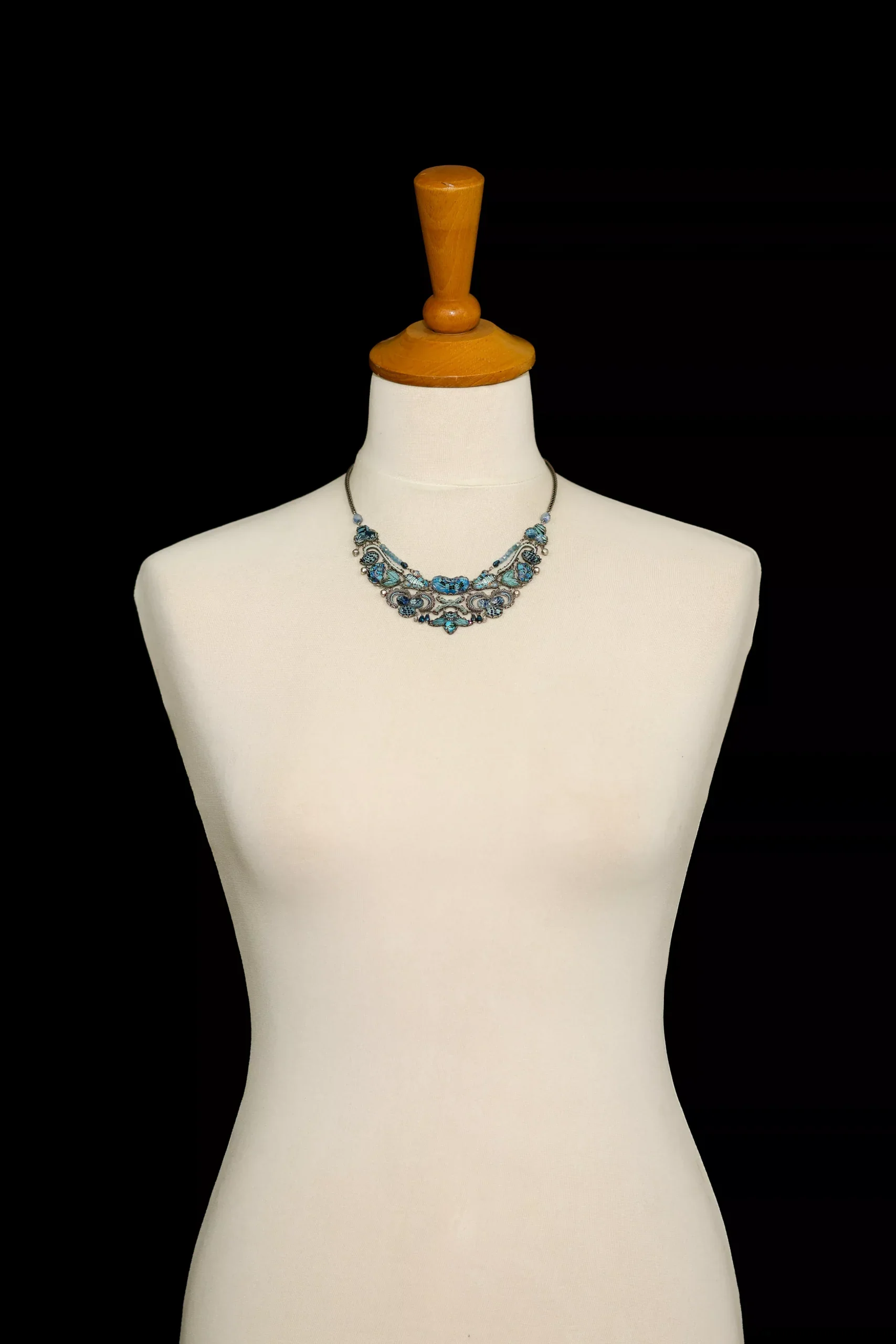 Blue Festive Necklace Deep Sea Set, Marin - Image 2