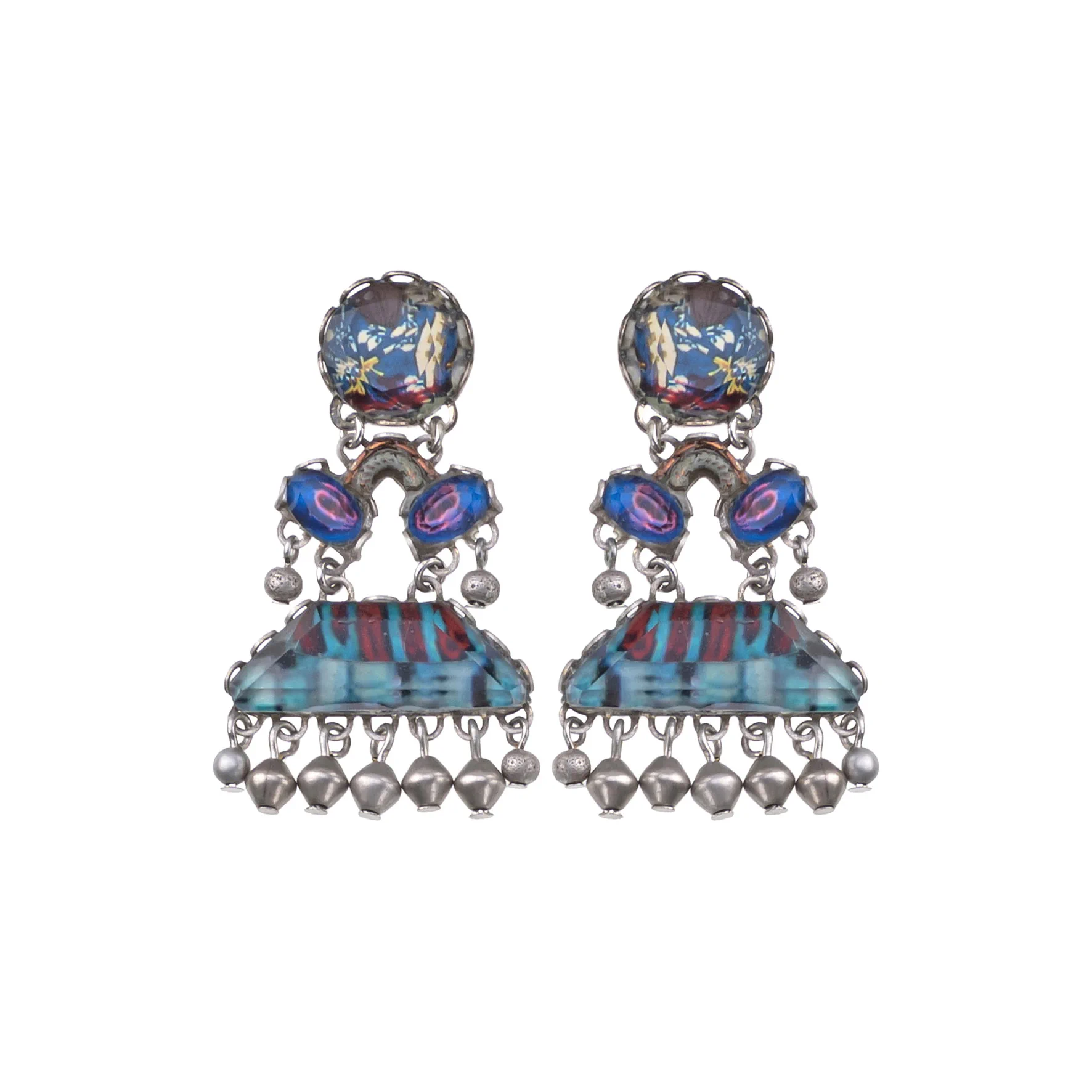 Blue Staylish Earrings Magical Notes Set, Emmeline