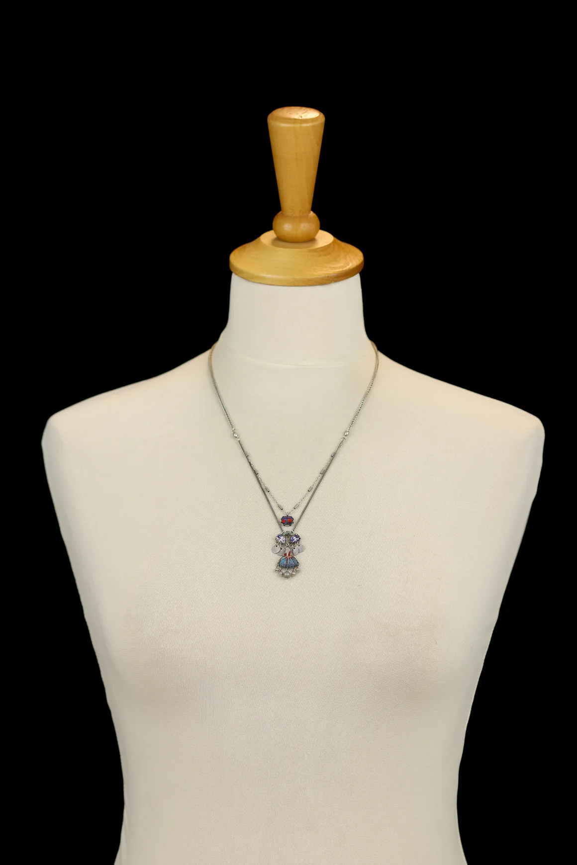 Blue Unique Necklaces Serene Sunrise Set, Dulce - Image 2
