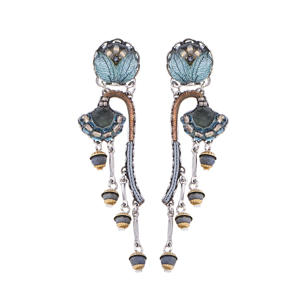 Blue Velvet, Kilimangaro Earrings