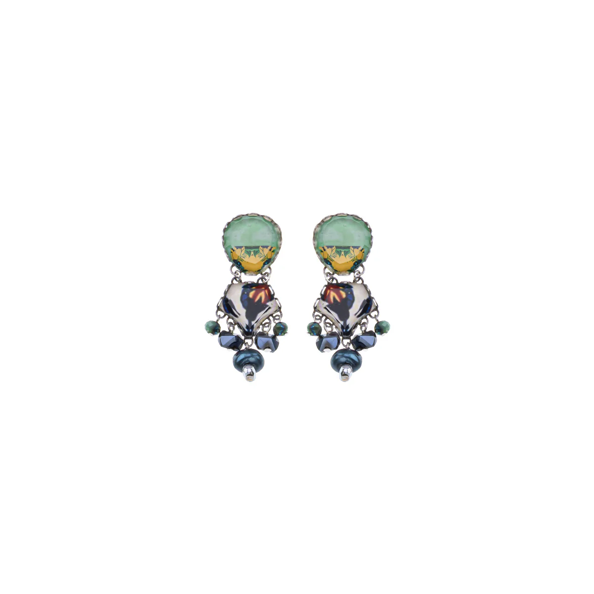 Candy Twist Set, Colorful Earrings, Toffee