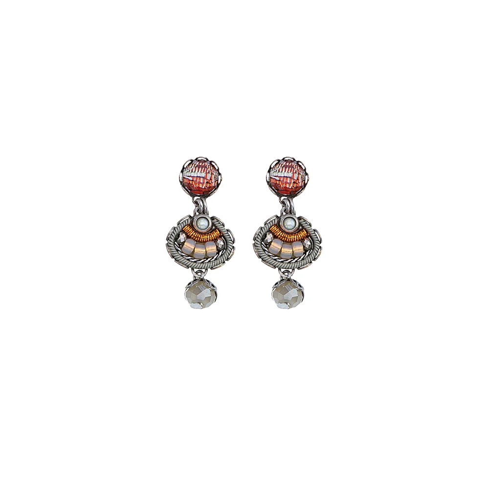 Caribbean Island, Naples Earrings