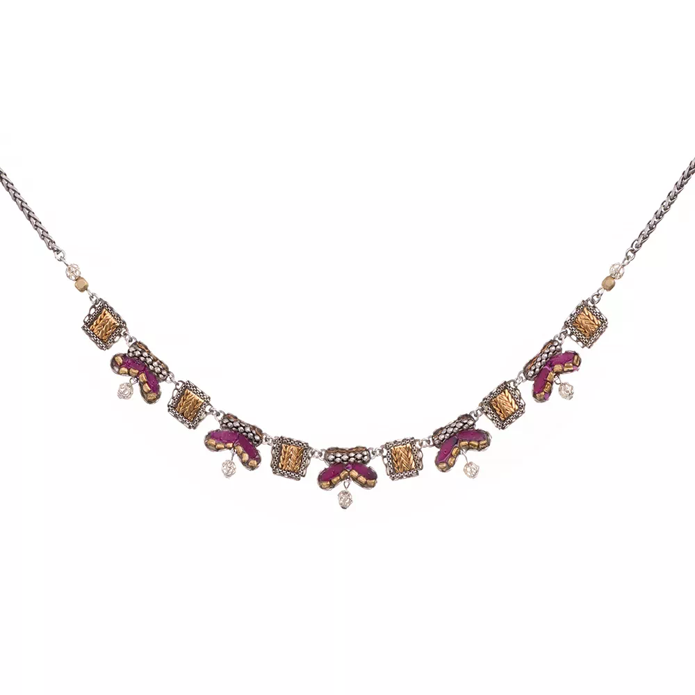 Cherry Blossom, Bergamot Necklace
