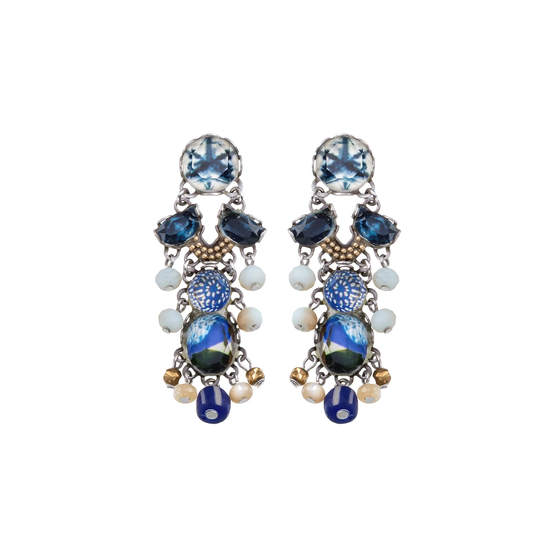 Classic Earrings Fresh Waters Set, Snow