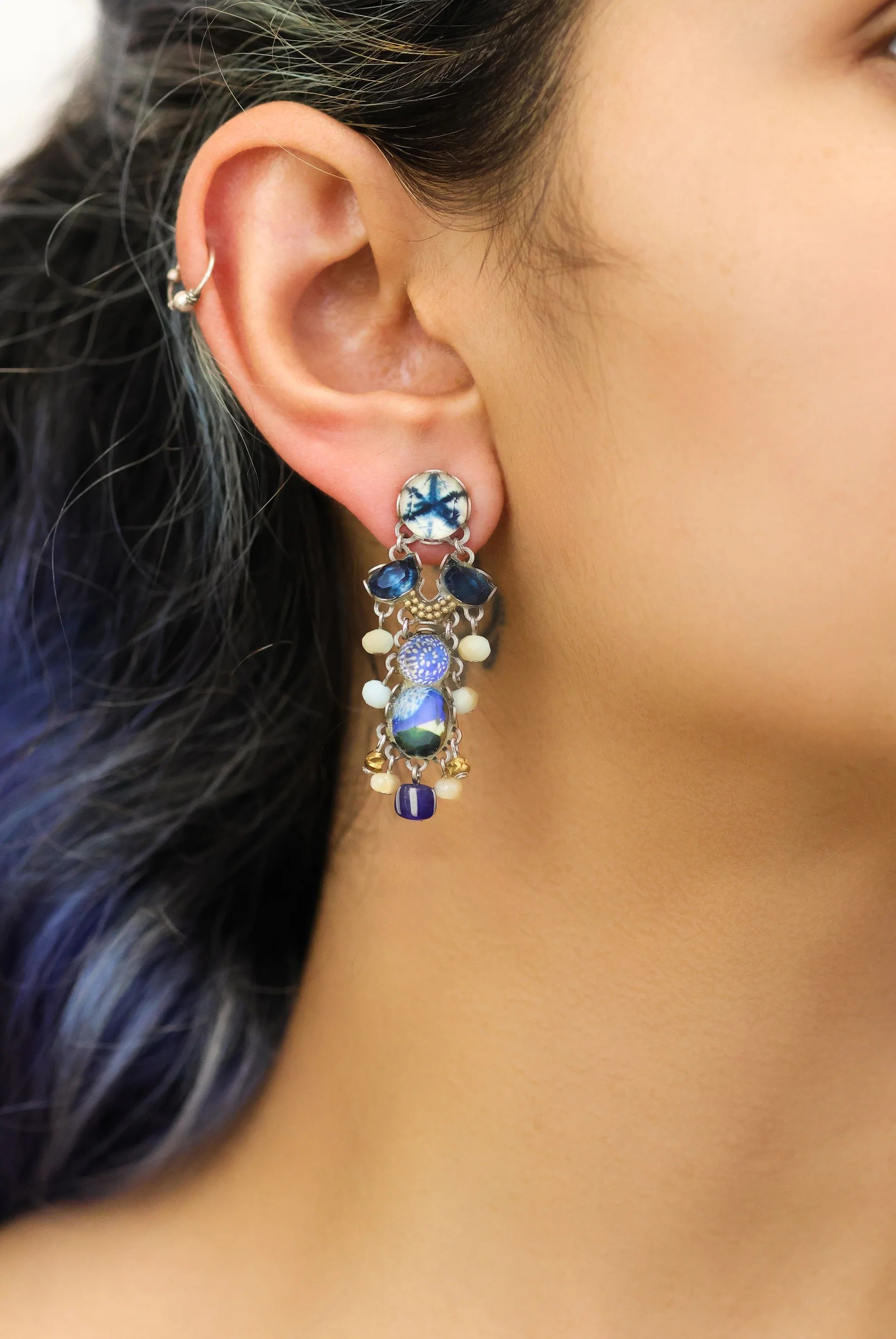 Classic Earrings Fresh Waters Set, Snow - Image 2