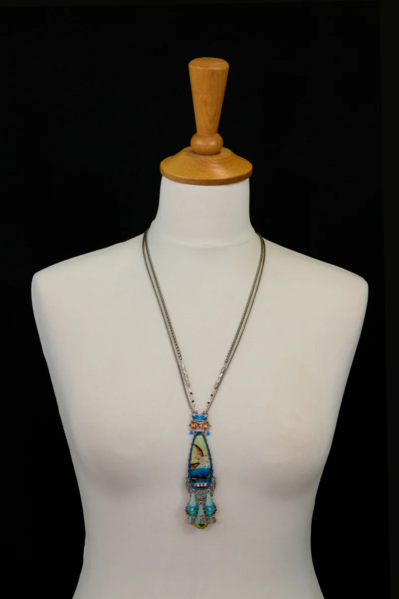 Clear Coast, Saffron Necklace - Image 2