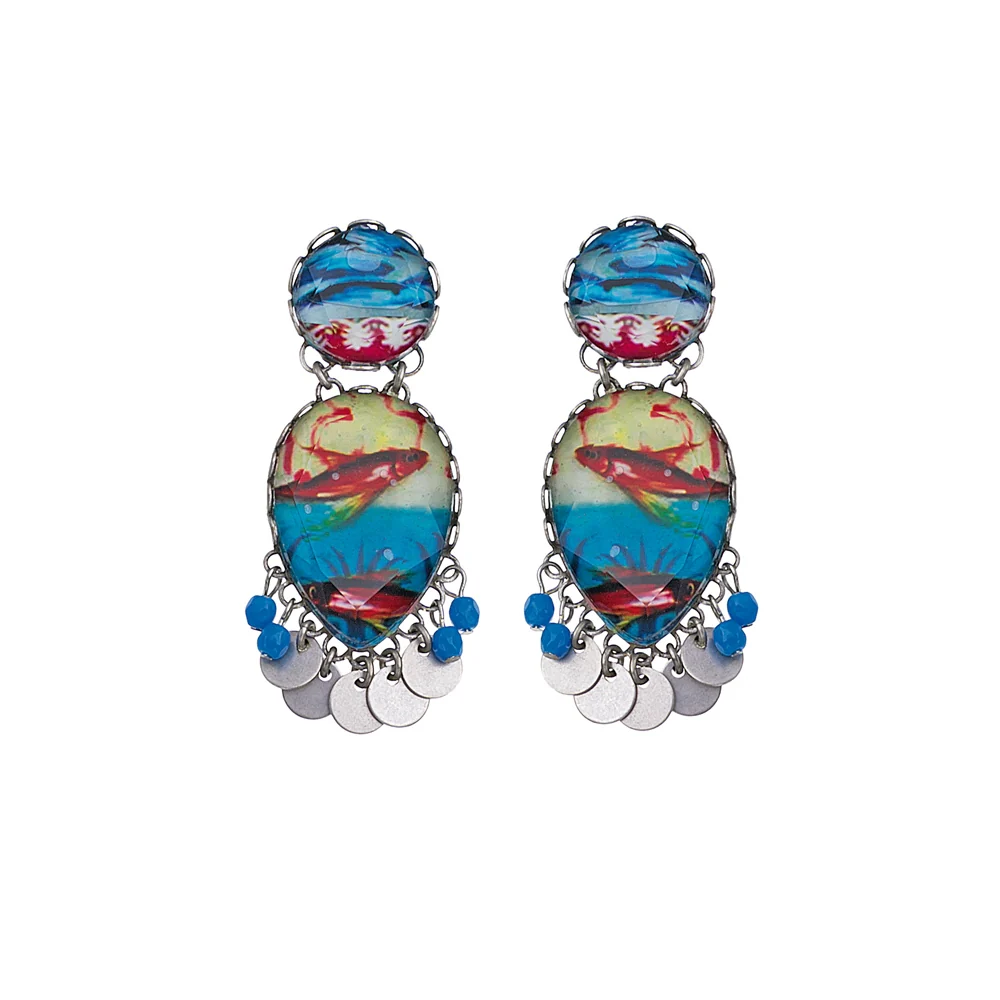 Clear Coast, Tulip Earrings