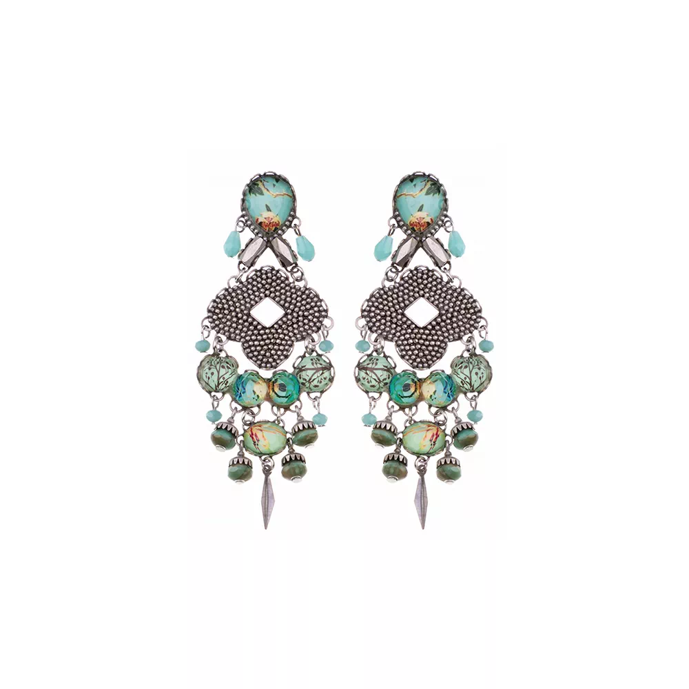 Clover Blooms, Acrus Earrings