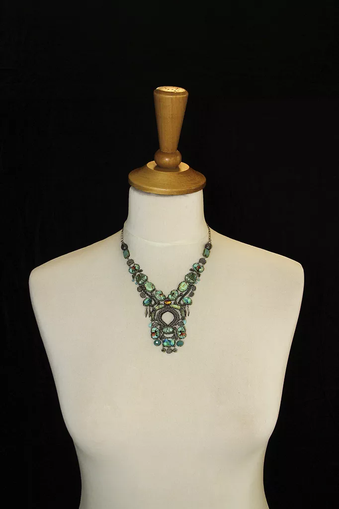 Clover Blooms, Agove Necklace - Image 2