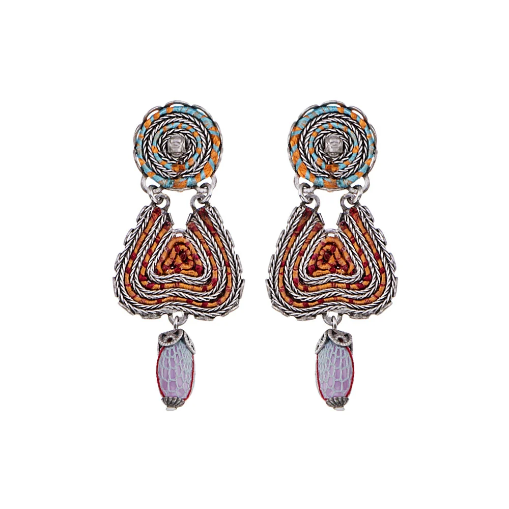 Coral Cave, Montana Earrings