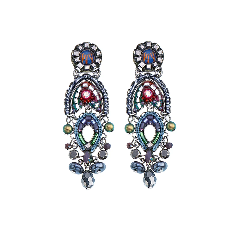 Coral Reef, Evelyn Earrings