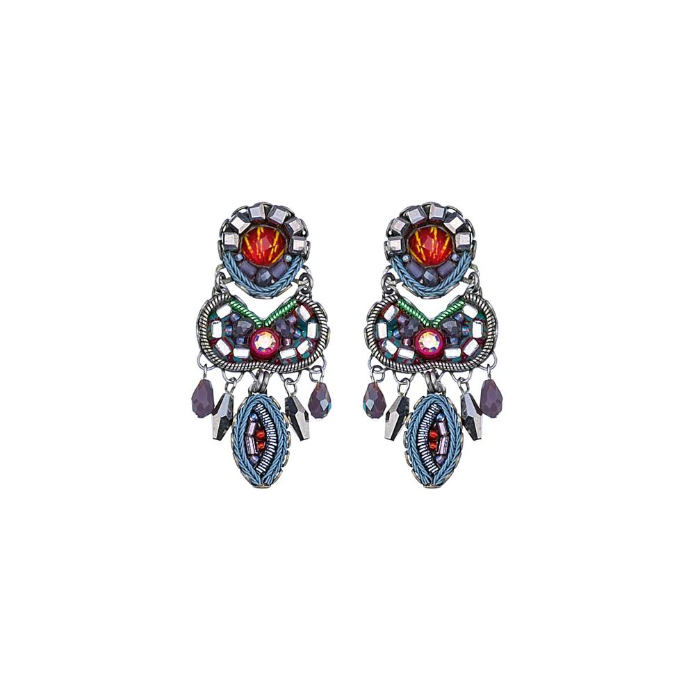Coral Reef, Harper Earrings