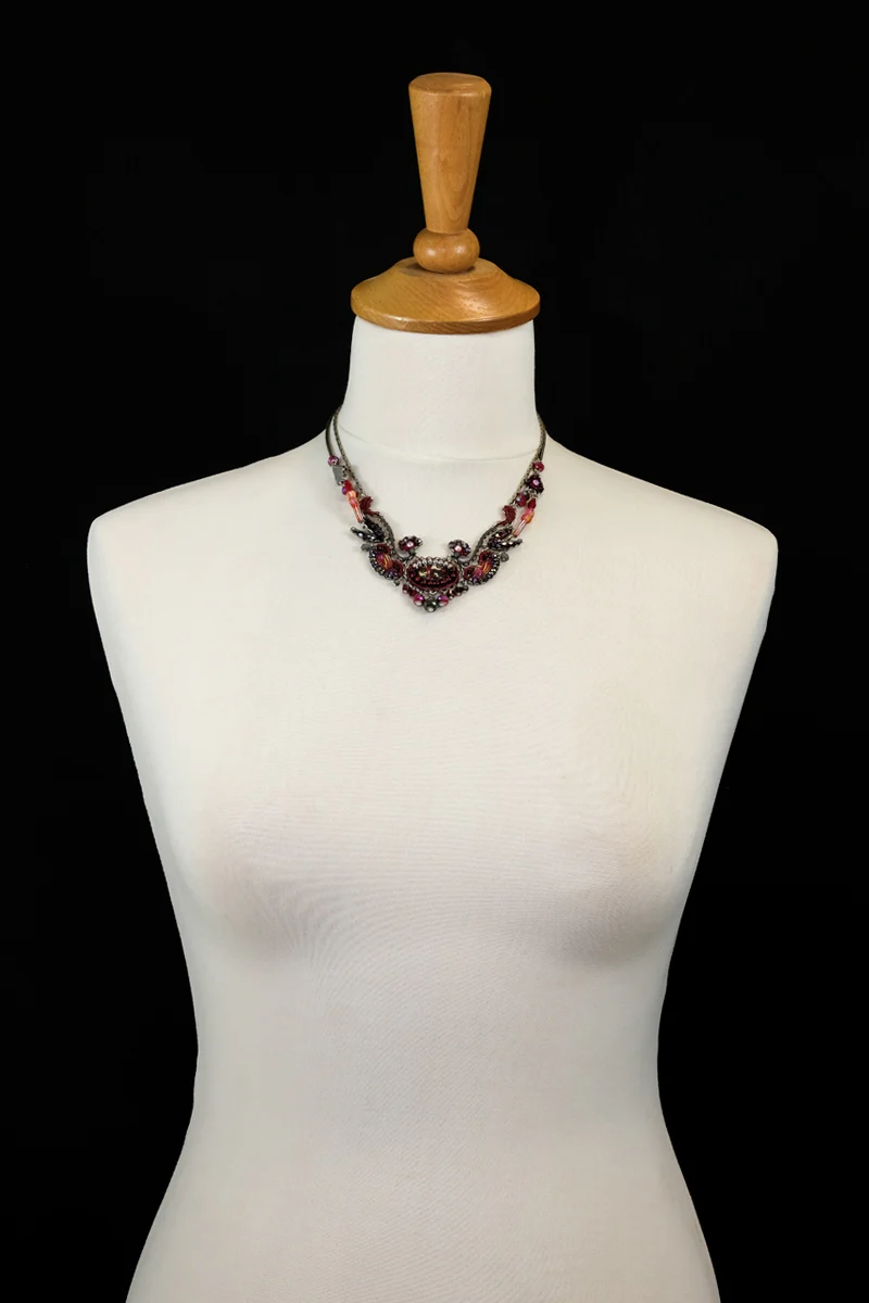 Crimson Flame, Princess Necklace - Image 2