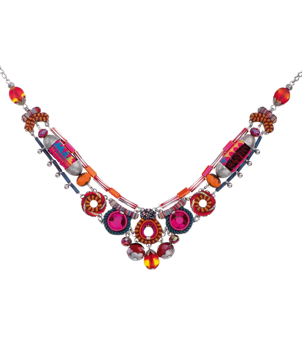 Crimson Voyage, Aurora Necklace