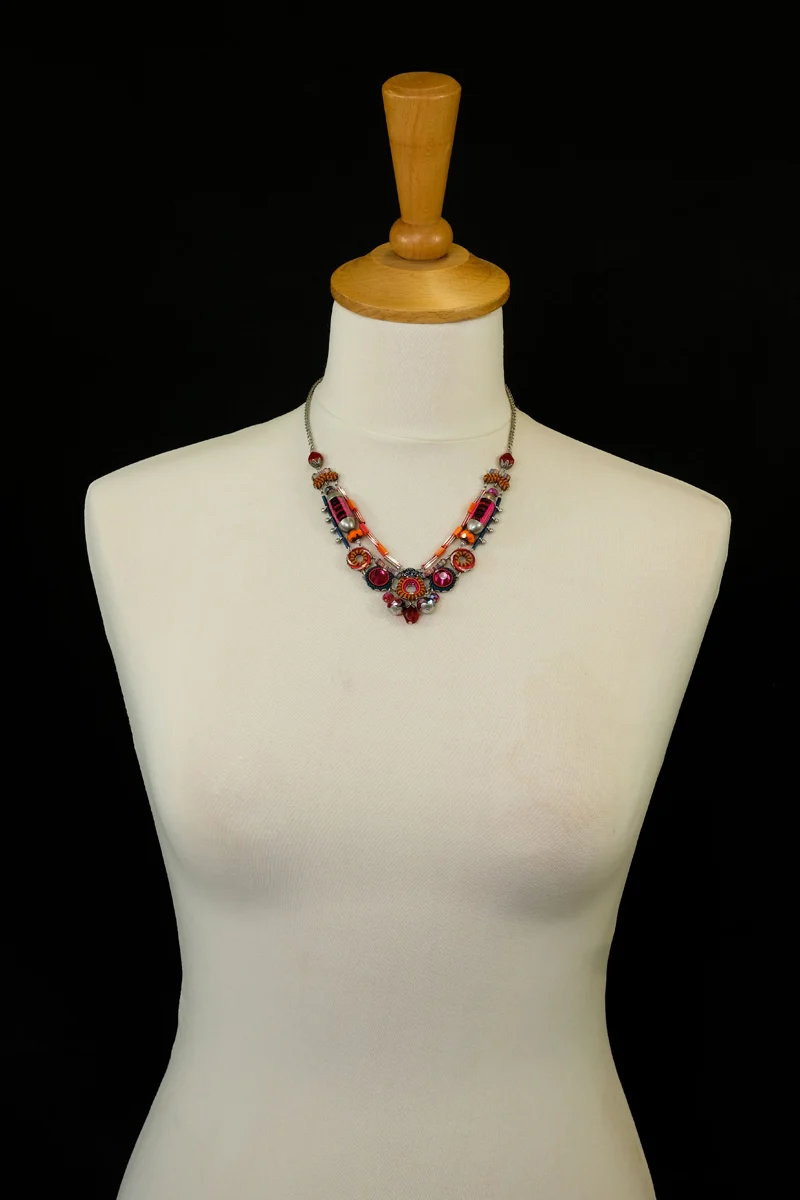 Crimson Voyage, Aurora Necklace - Image 2