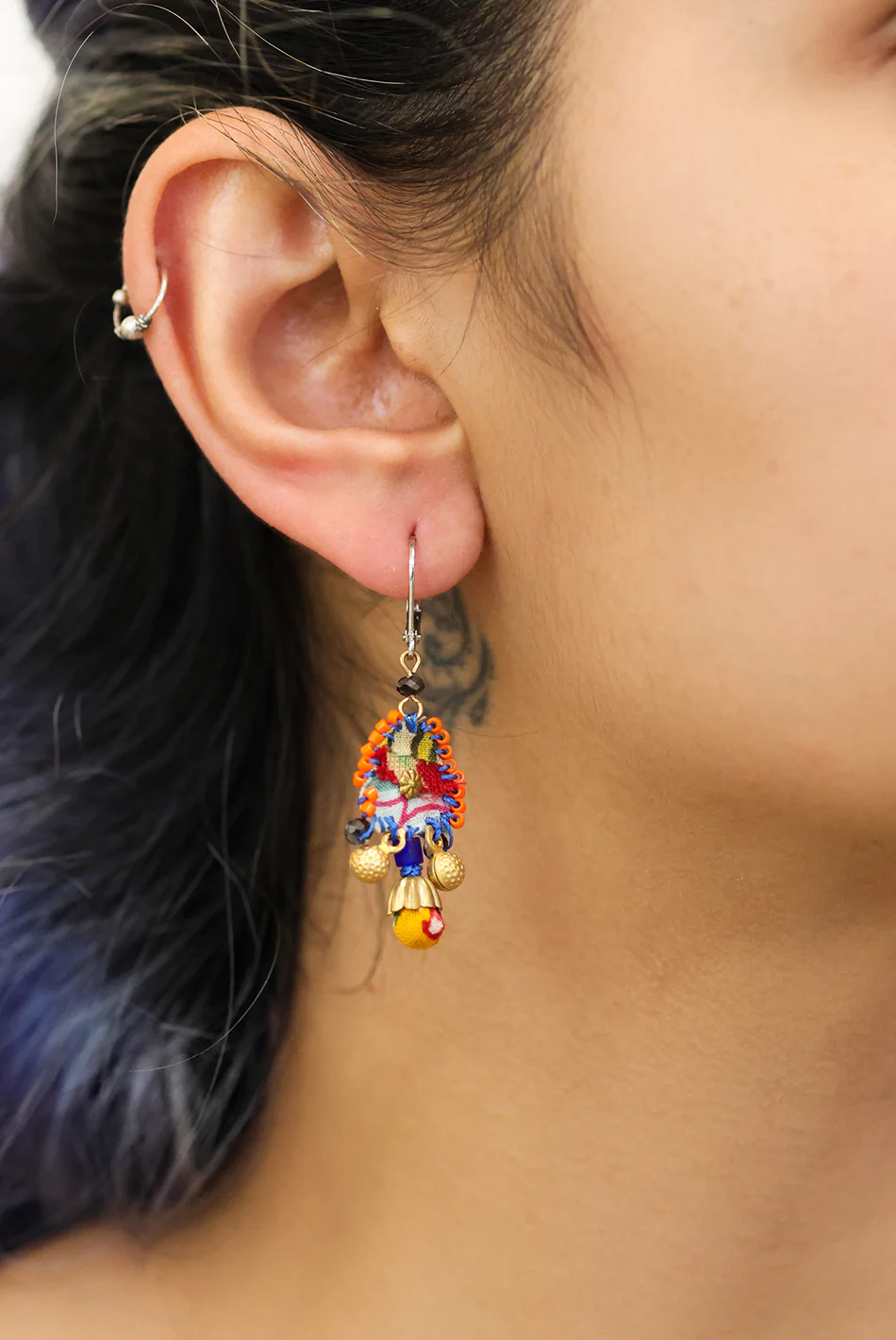 Dangling Earrings Fantasy Set, Stone - Image 2