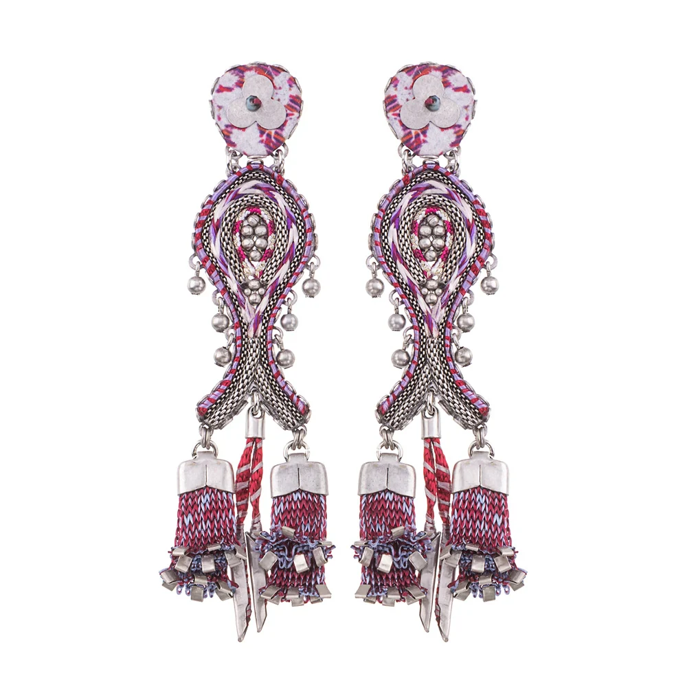 Deep Purple, Caroline Earrings