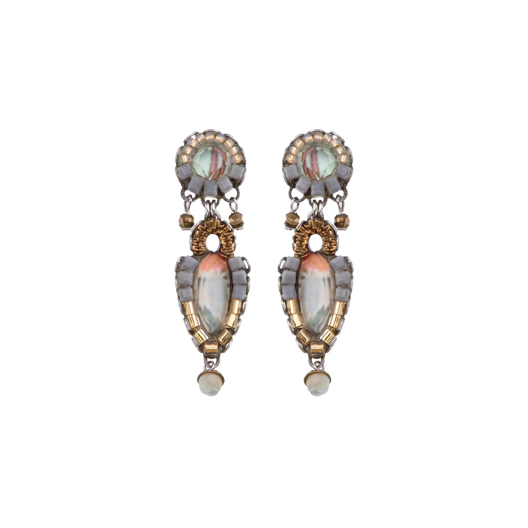 Delicate Earrings Metallic Medley Set, Pilnas