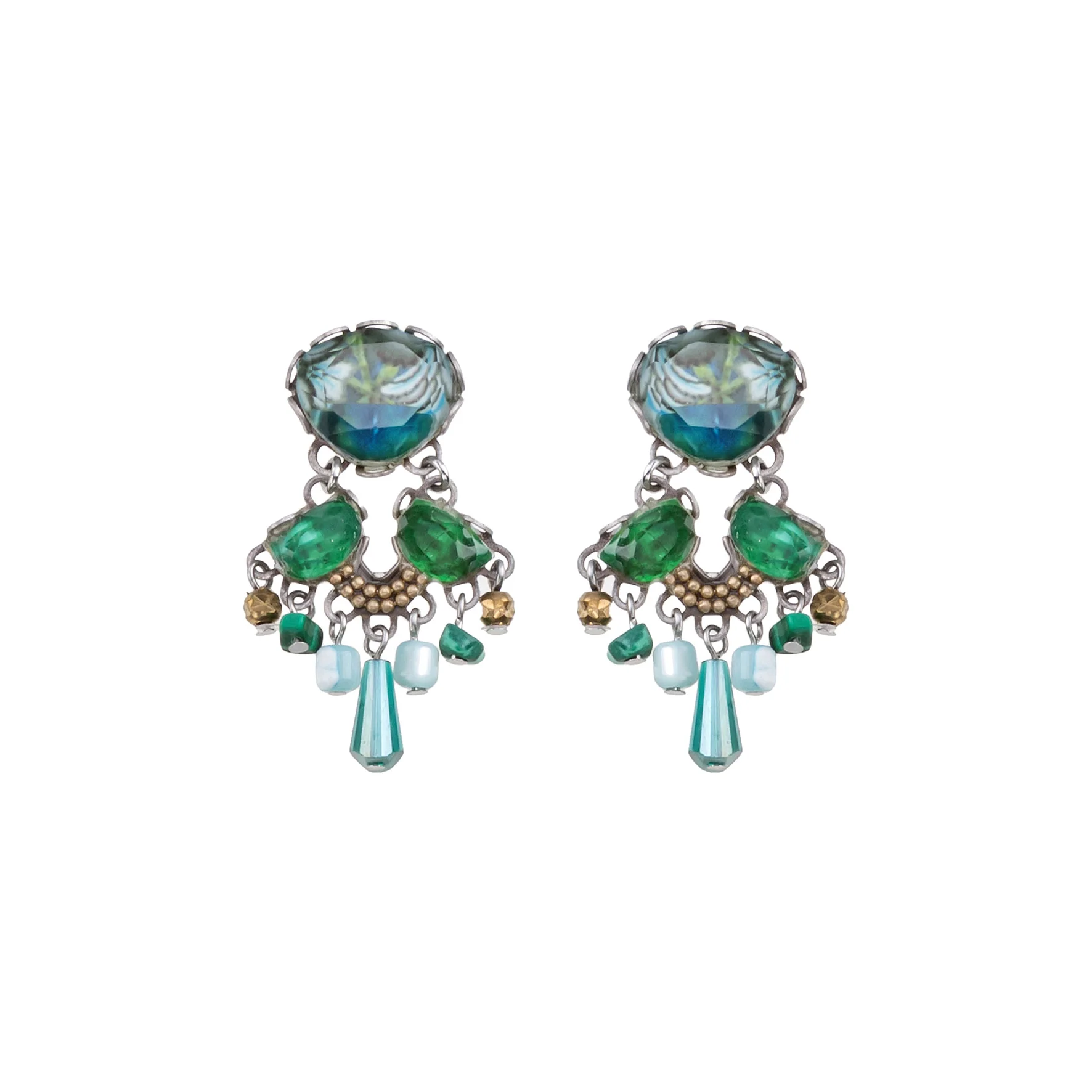 Elegant Earrings Meadow Set, Silas