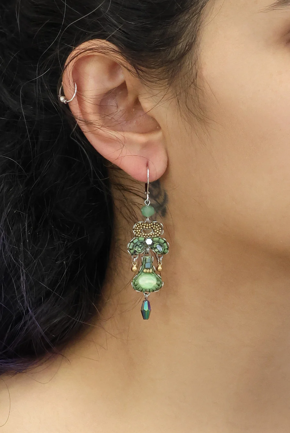 Eucalyptus Set, Elowen Earrings - Image 2