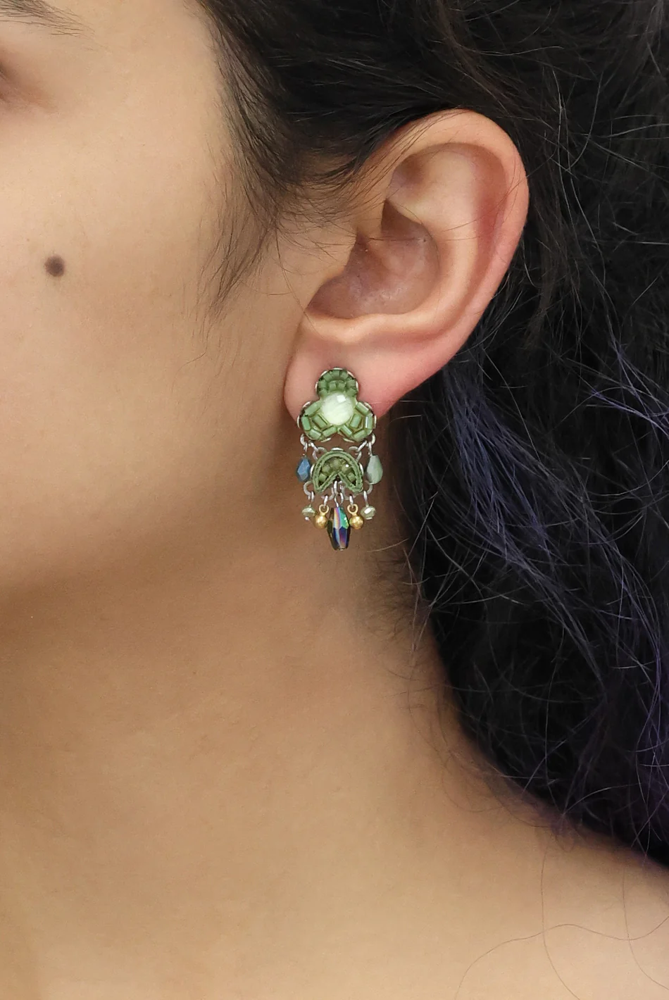Eucalyptus Set, Praelia Earrings - Image 2