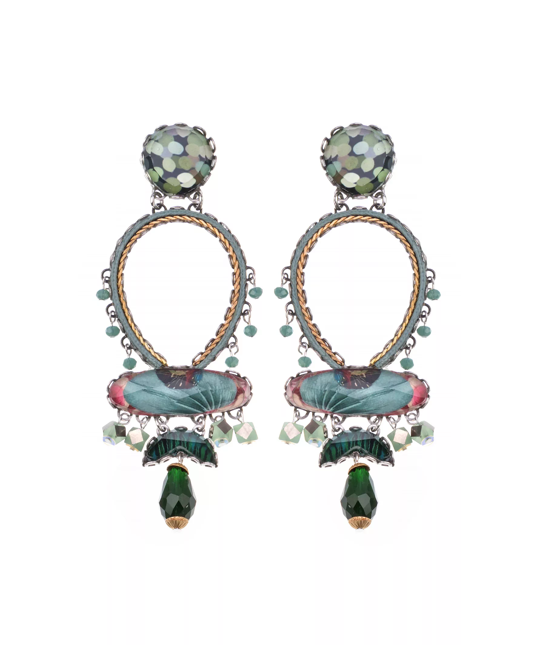 Forest Stroll, Paula Earrings