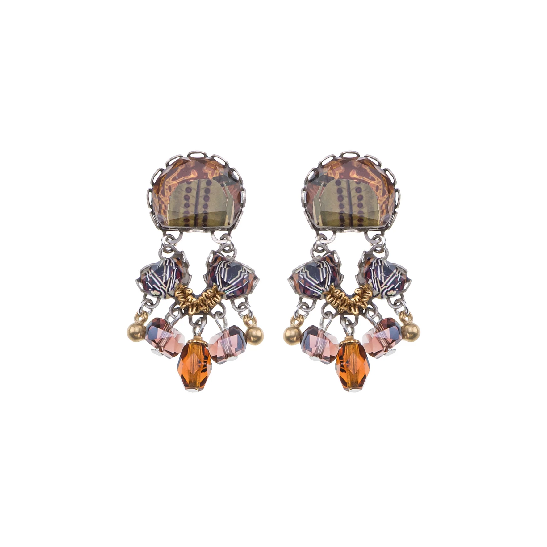 Golden Dunes Set, Molara Earrings