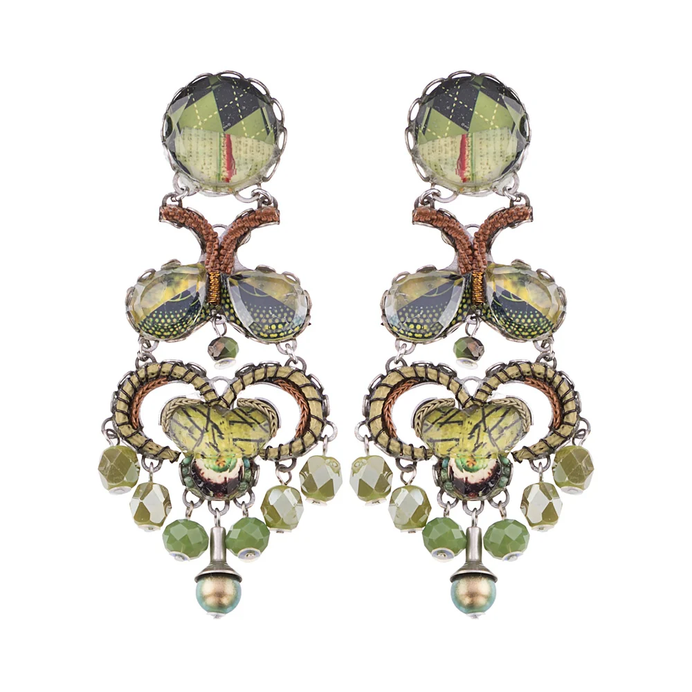 Green Meadow, Kimberly Earrings