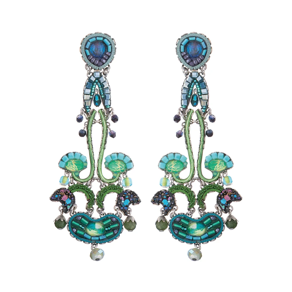 Green River, Tulip Earrings