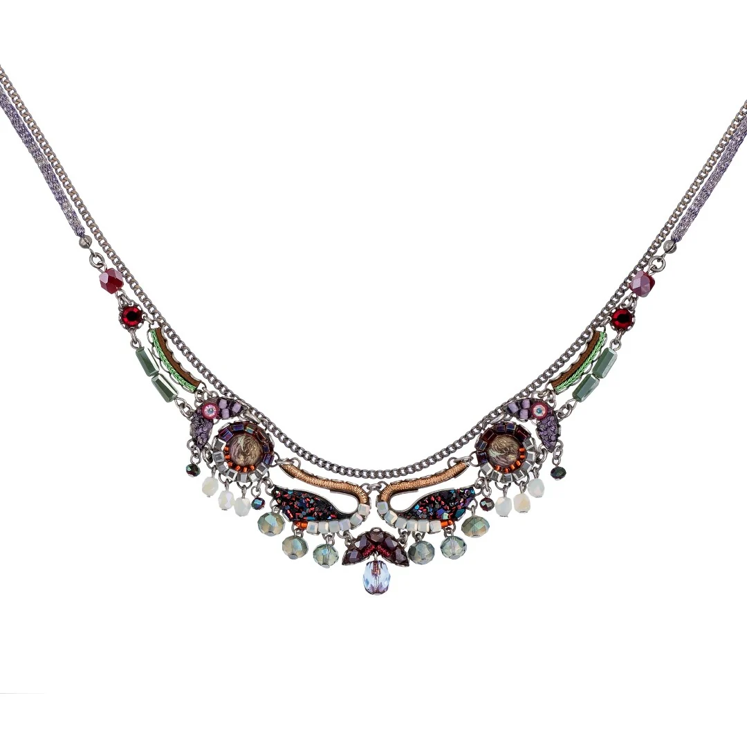 Hawthorn, Skies Necklace