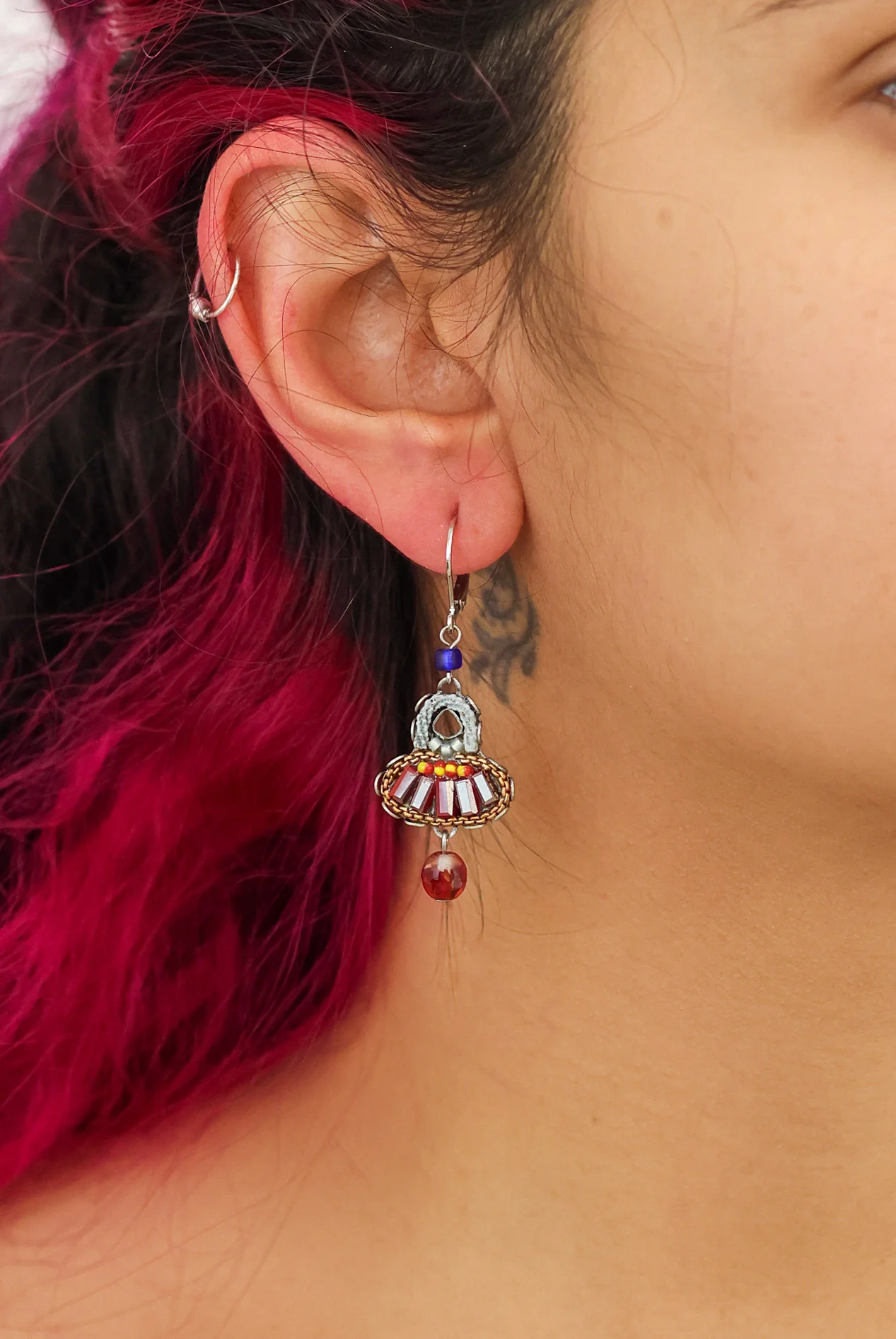 Heatwave Set, Hanging Beaded Earrings, Beach - Image 2