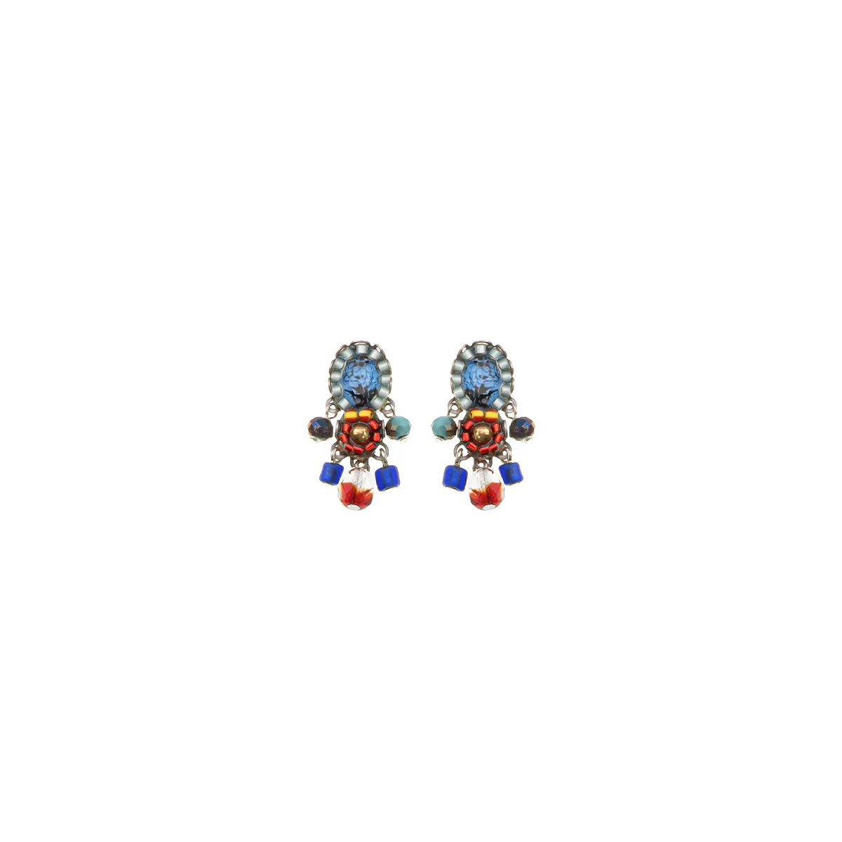 Heatwave Set, Stud Earrings, Ocean