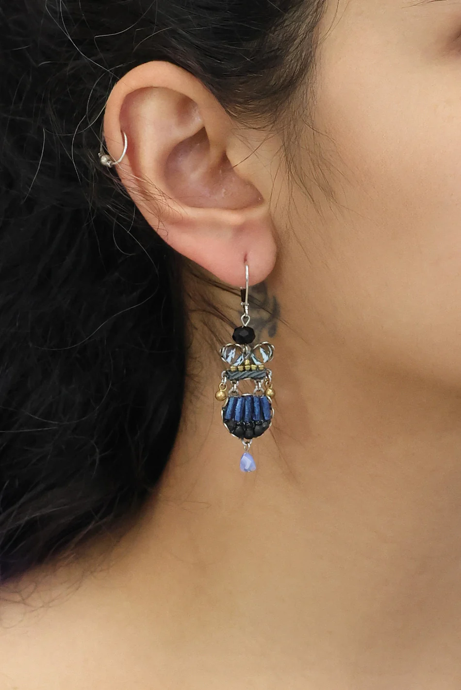 Indigo Summits Set, Leila Earrings - Image 2