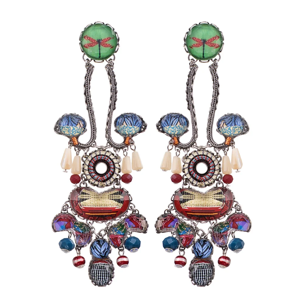 Kaleidoscope, Jasmin Earrings