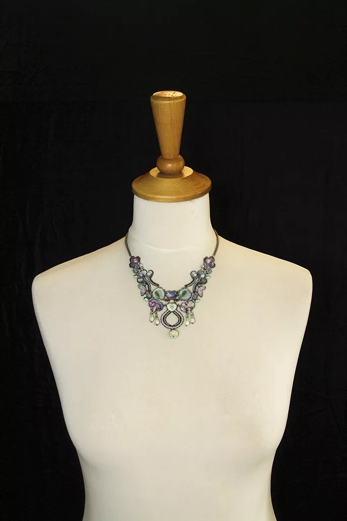 Lavendar Fields, Passiflora Necklace - Image 2