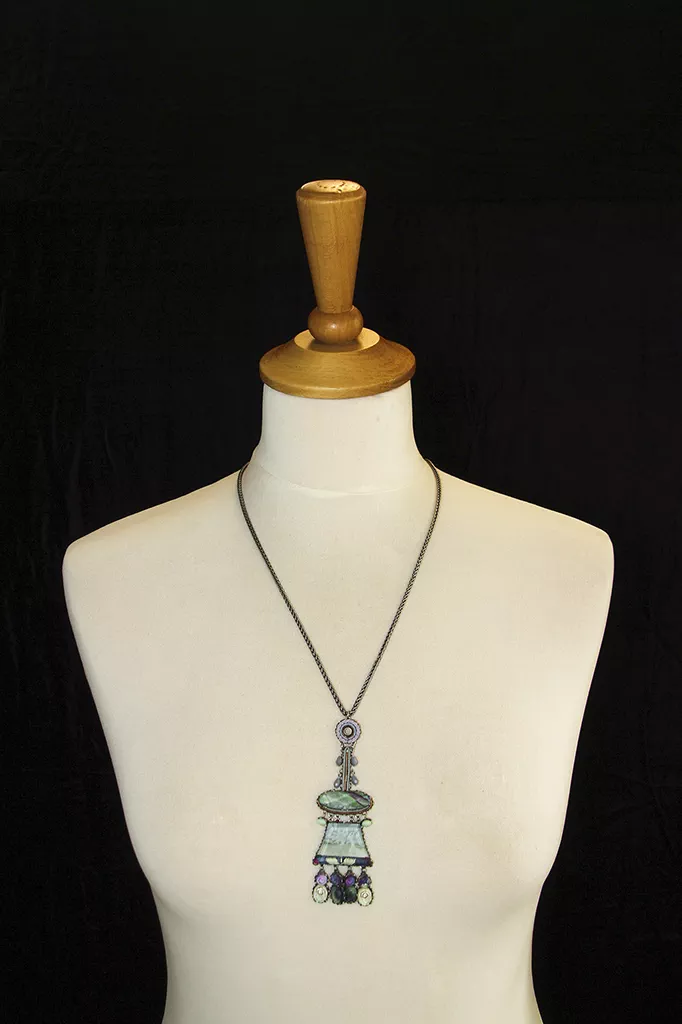Lavendar Fields, Rhodeo Necklace - Image 2