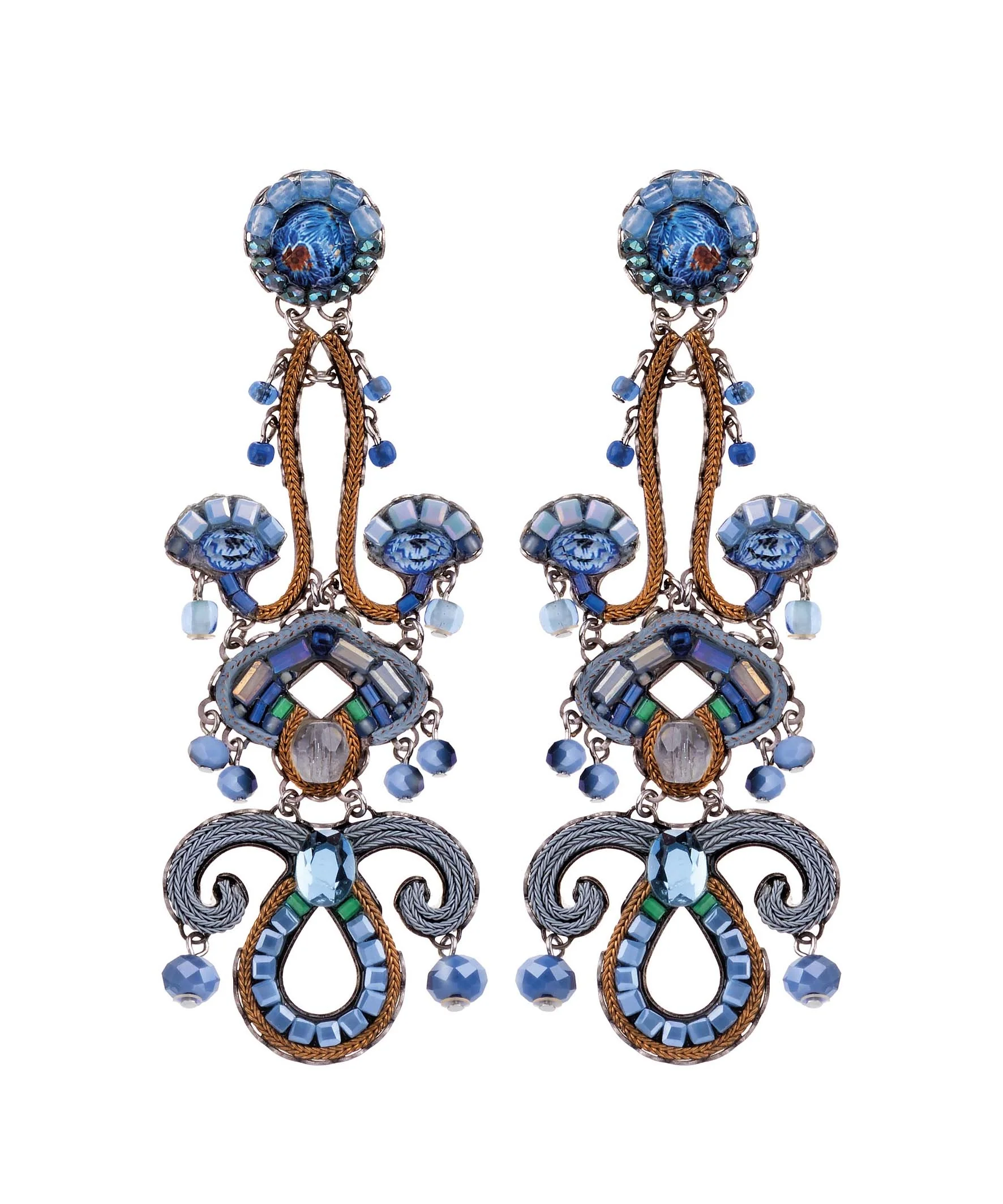Lindsay, Canis Earrings