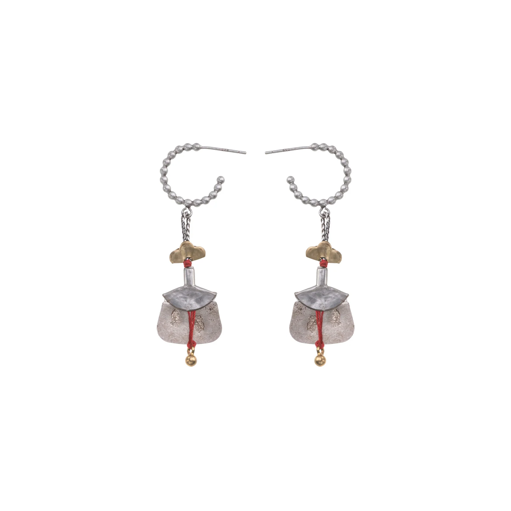 Metal Bloom Set, Noliva Earrings