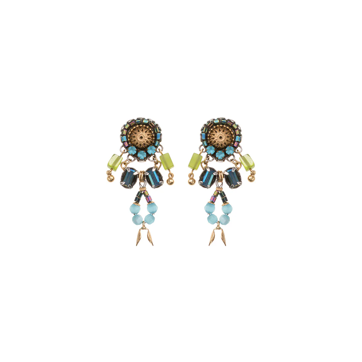 Mid Season Set, Beaded Freya Earrings