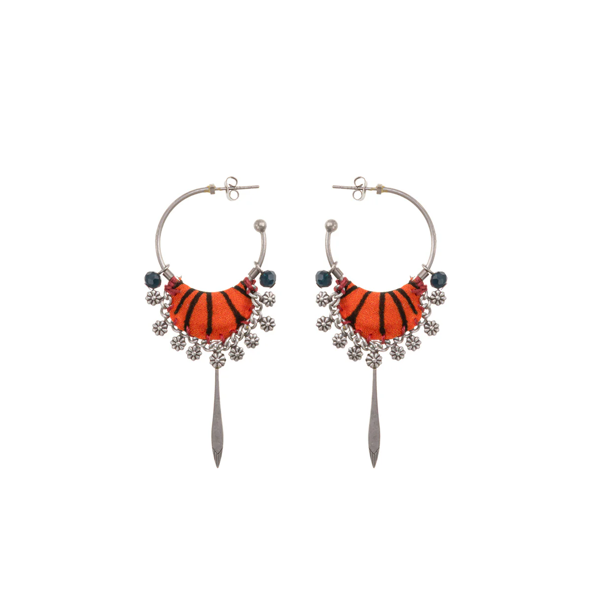Mid Season Set, Boho Hoop Kiona Earrings