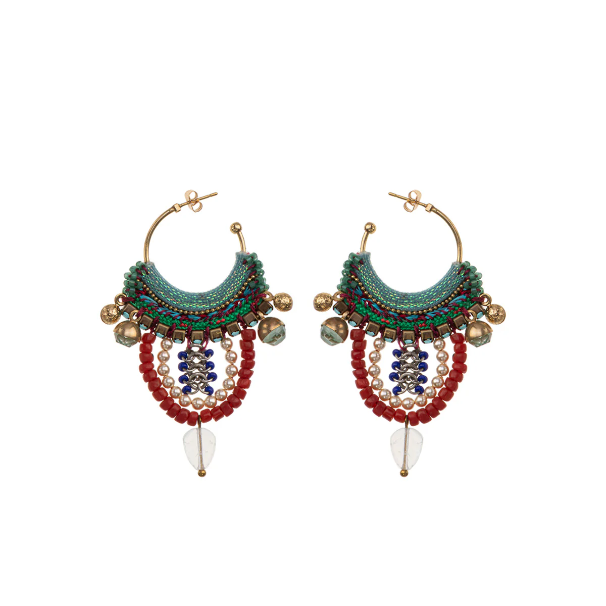Mid Season Set, Bold Hoop Eshe Earrings