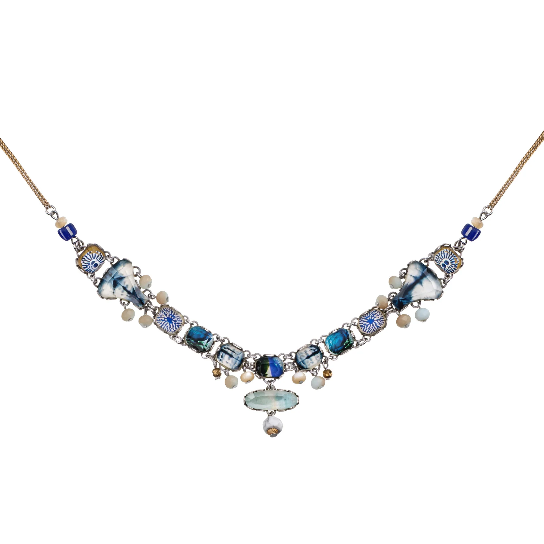 Mint Glassy Necklace Fresh Waters Set, Elsa
